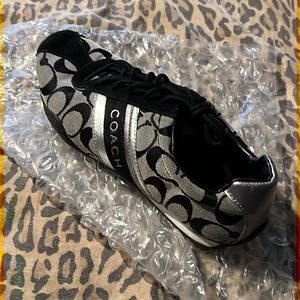 Coach Jayme LEFT SNEAKER black Sz 8M (LISTING IS ONLY FOR LEFT SHOE)